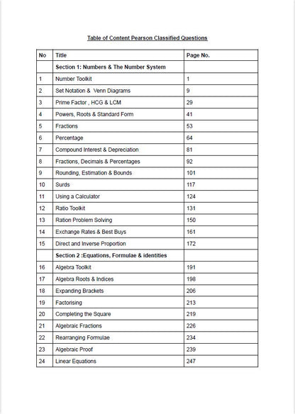 حزمة Edexcel OL Maths A (4MA1) ملاحظات، مصنفة، أوراق امتحانات سابقة، المهندسة سارة جعفر
