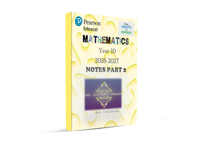 Edexcel O.L Maths Modular A (4MA1) Study Notes Eng. Mohamed Sabahy 2026-2027