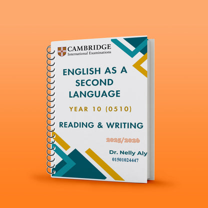 Cambridge  (0510/0991) / oxford (9280)) O.L English as a Second Language Notes, Classified, Past Papers  (Reading, Writing, Listening) Nelly Aly
