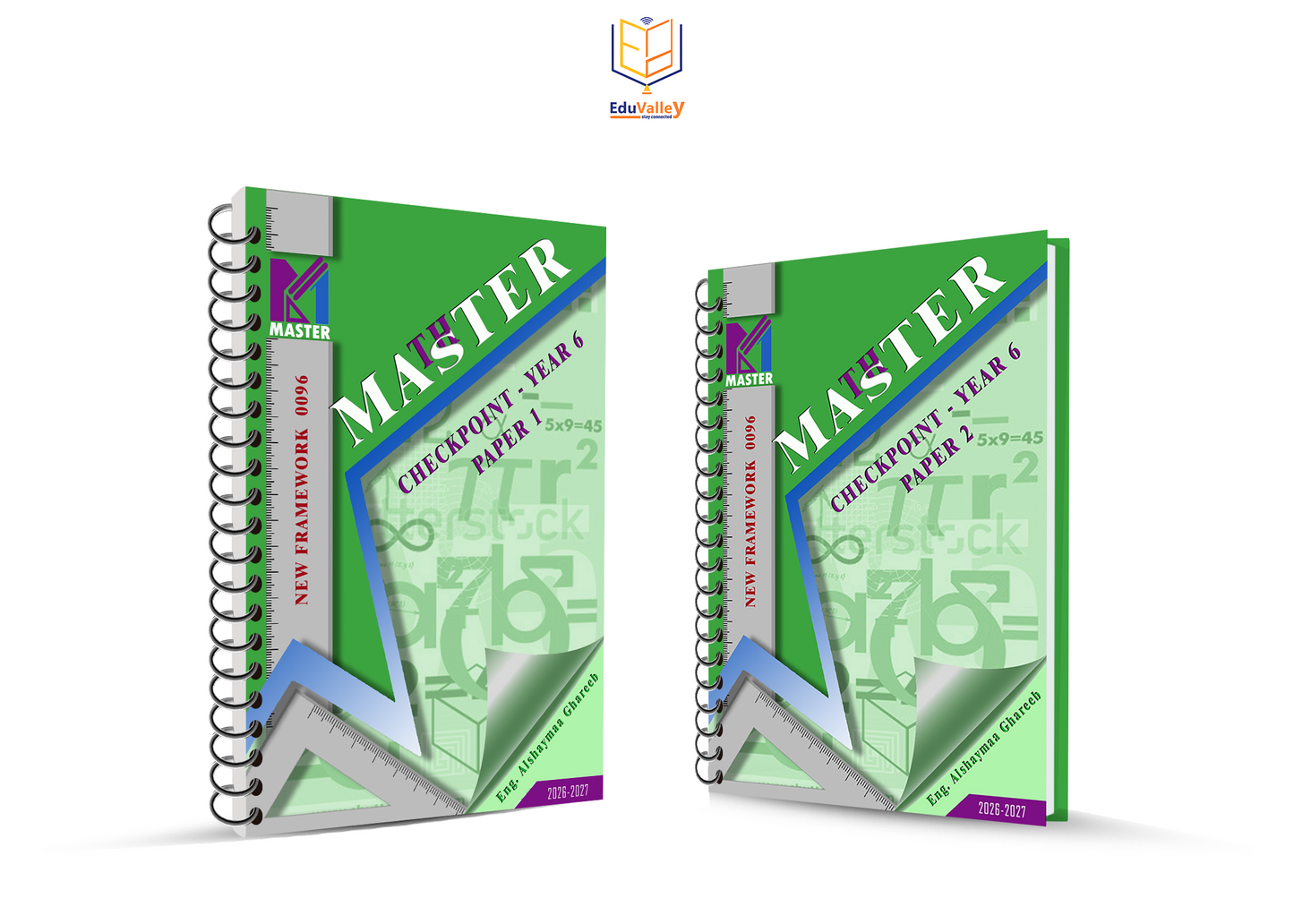 Cambridge Primary Year 6 (0096) Maths Master – Classified Paper 1 & 2 with QR Mark Scheme by Alshaymaa Ghareeb (2026–2027 Edition)