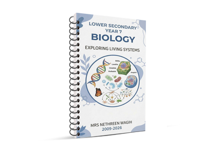 Cambridge Year 7 Science (0893) Classified With QR Mark Scheme Mrs. Nethreen Wagih 2026-2027