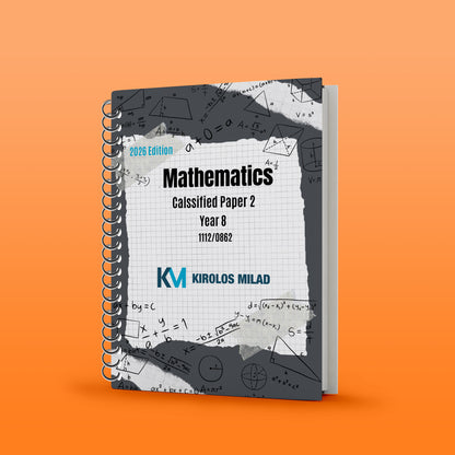 Cambridge Checkpoint 2  Maths Year 8 (1112-0862) Notes - Kirolos milad ( 2026 )