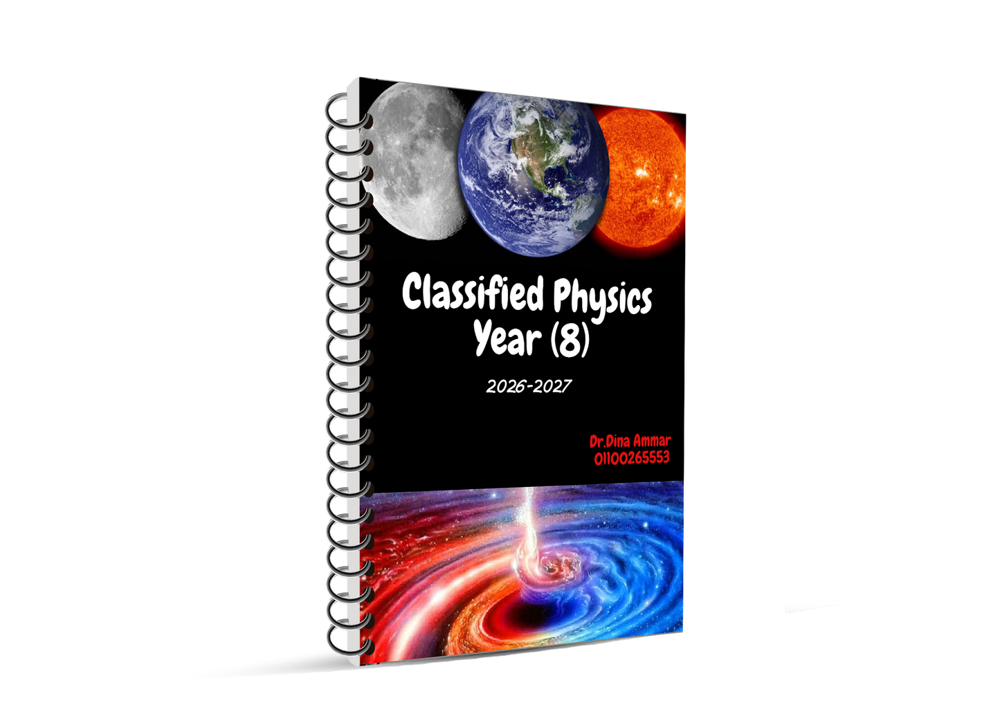 Cambridge Checkpoint 2 Year 8 Science (0893) Classified with Mark Scheme Physics Dina Ammar  2026-2027