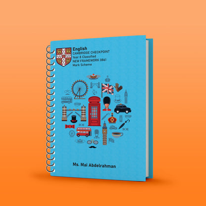 Cambridge Checkpoint Year 8  English (0861) - Classified With MS Mai Abdelrahman