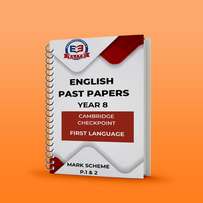 أوراق اختبارات سابقة في اللغة الإنجليزية للصف الثامن من Cambridge Checkpoint 2 (0861) مع MS Elite