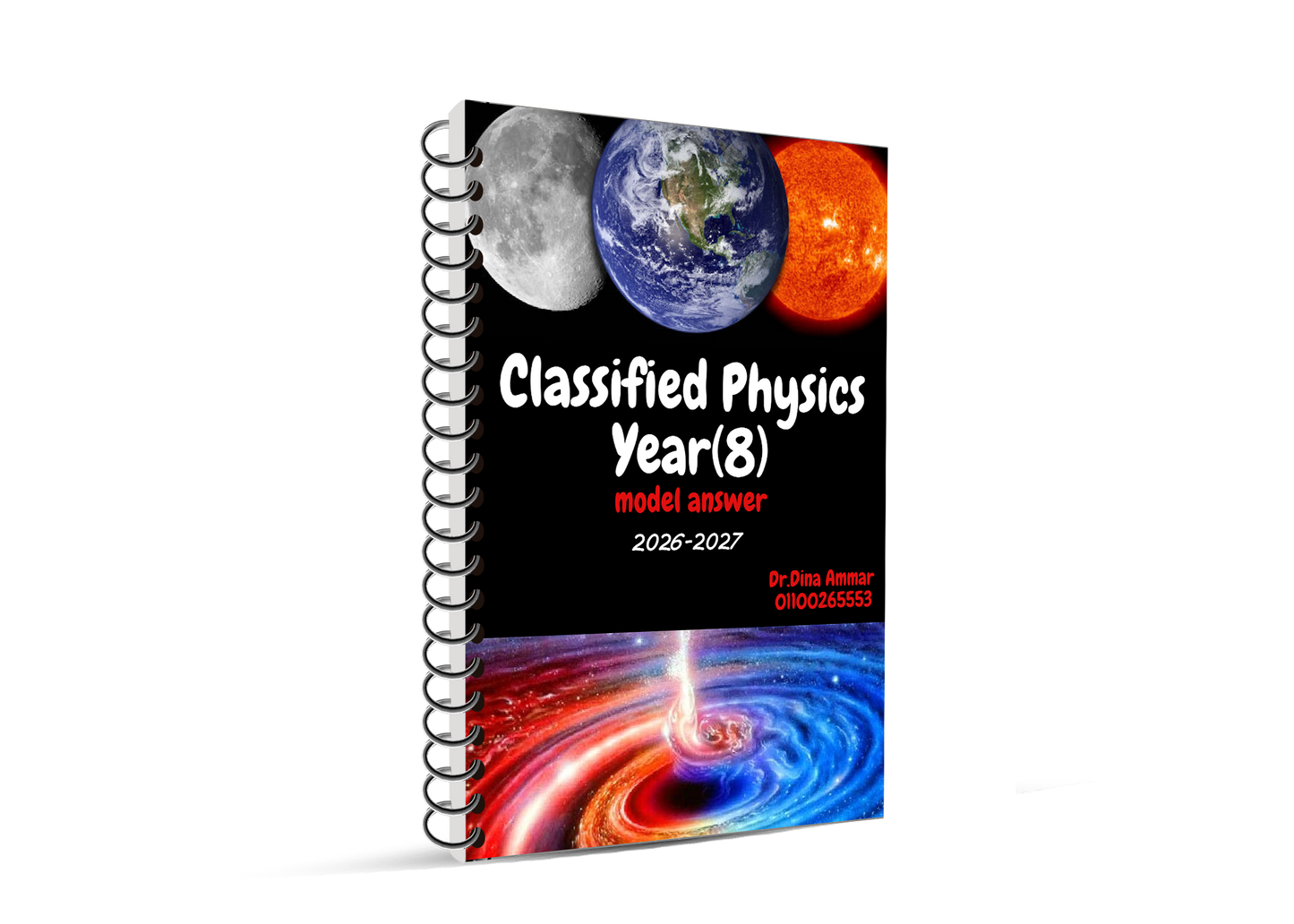 Cambridge Checkpoint 2 Year 8 Science (0893) Classified with Mark Scheme Physics Dina Ammar  2026-2027