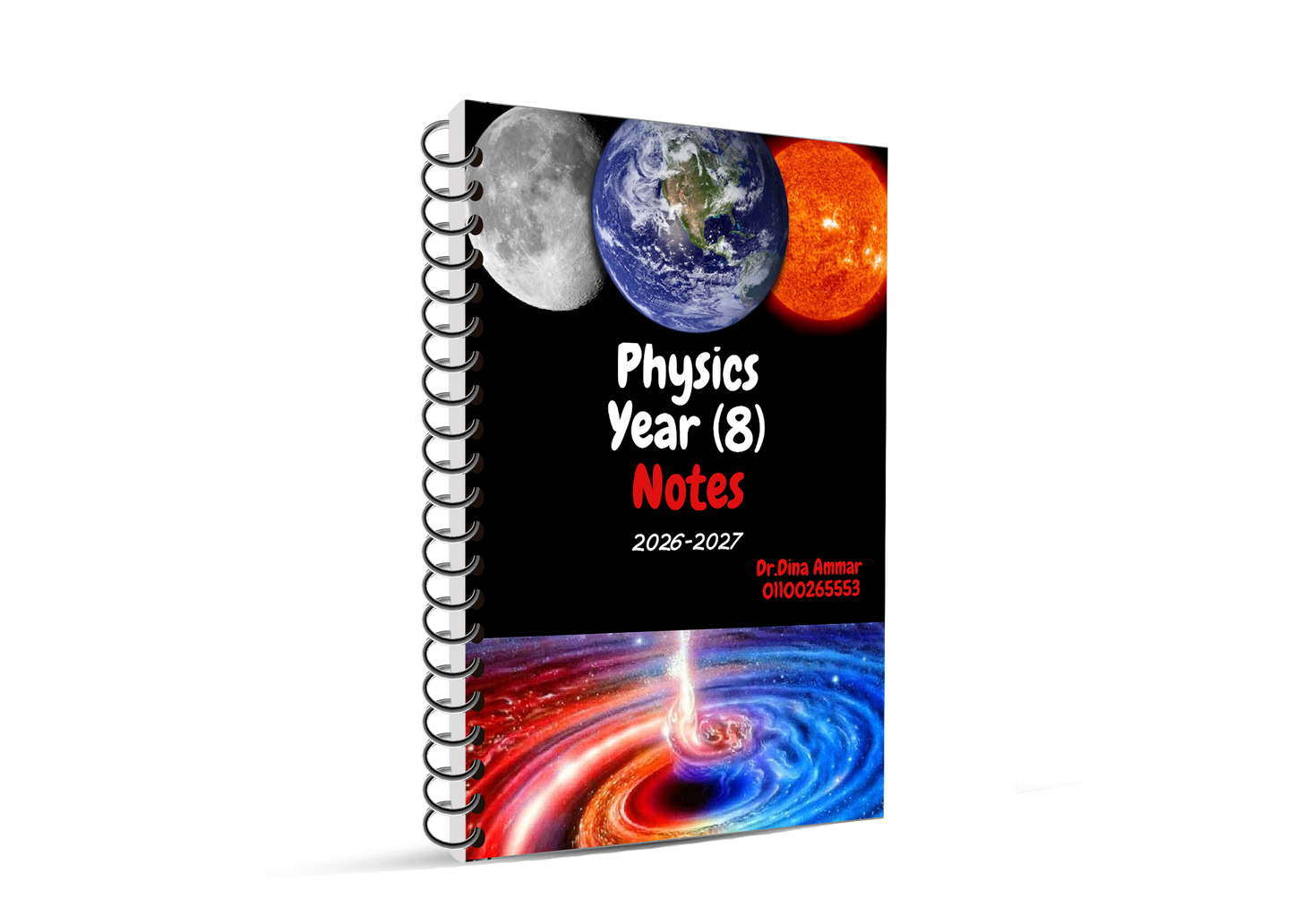 Cambridge Checkpoint 2 Year 8 Science (0893) Study Notes Physics Dina Ammar  2026-2027
