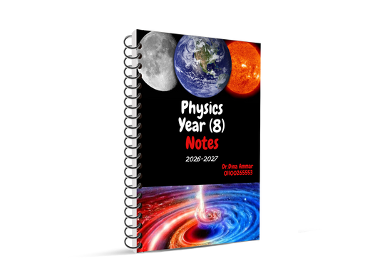 Cambridge Checkpoint 2 Year 8 Science (0893) Study Notes Physics Dina Ammar  2026-2027