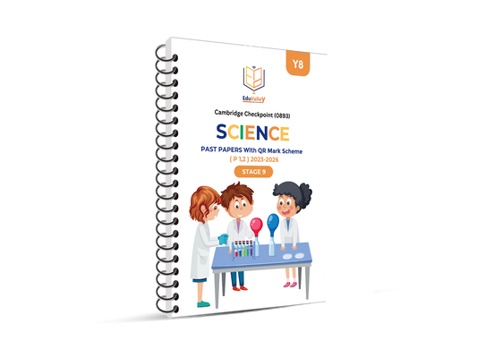 Cambridge Checkpoint 2 Year 8 Science (0893) Past Papers From 2023-2026 Including QR Mark Scheme