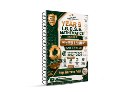 Cambridge Pre-IG Math (4MA1) Classified Paper 1F & 2F Mr Kareem Adel 2026-2027