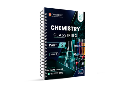 Cambridge Pre-IG Chemistry (0620/0971) Study Notes , Classified Mina Mourad 2026-2027