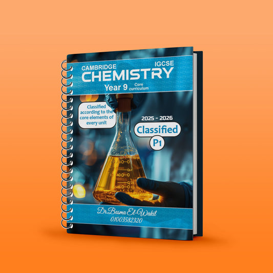 Cambridge Pre-IG Chemistry (0620/0971) Classified with MARK SCHEME Dr. Basma El-Wakil 2026