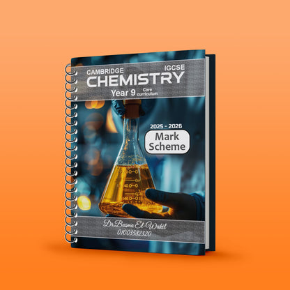 Cambridge Pre-IG Chemistry (0620/0971) Classified with MARK SCHEME Dr. Basma El-Wakil 2026