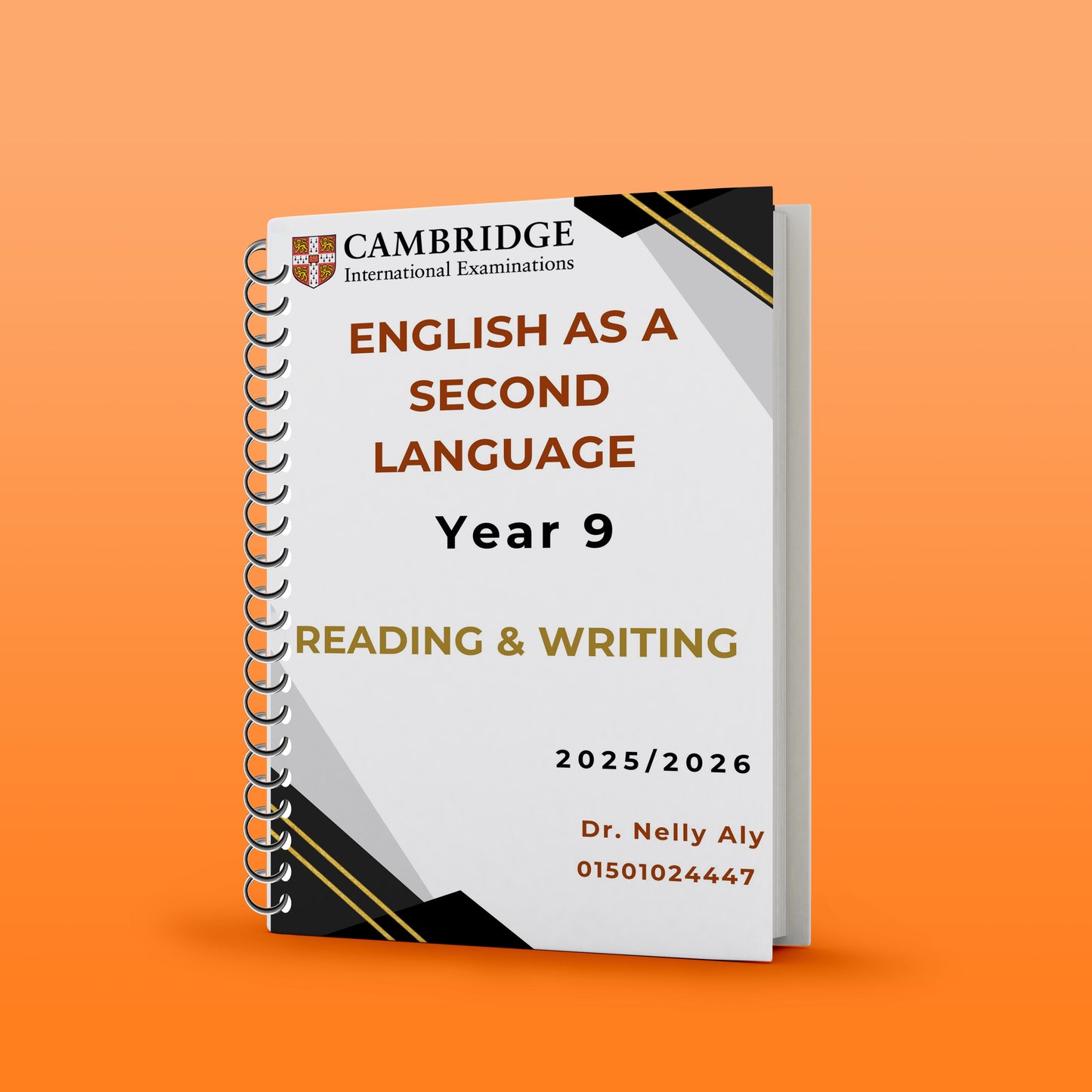 Cambridge Pre-IG English as a Second Language (0465) Notes, Classified, Past Papers (Reading, Writing, Listening) Nelly Aly 2026