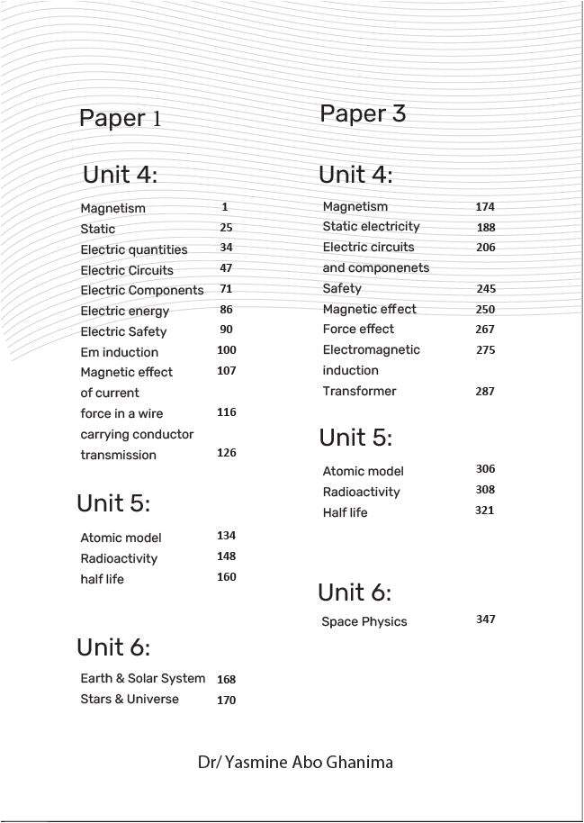 Cambridge Pre-IG Physics (0625/0972) Classified,Past Papers Paper 6 2019-2024 All Variants Yasmine abo Ghanima