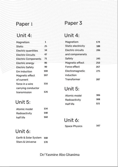 Cambridge Pre-IG Physics (0625/0972) Classified,Past Papers Paper 6 2019-2024 All Variants Yasmine abo Ghanima