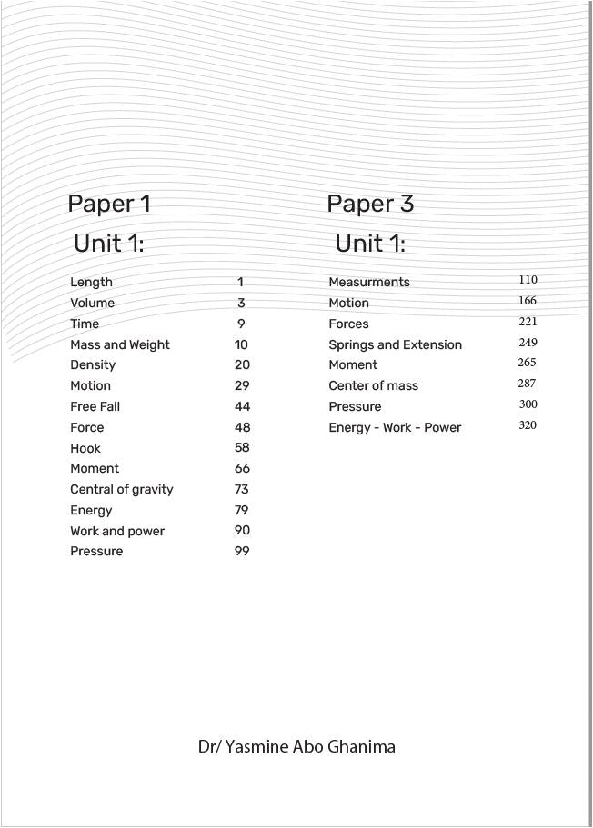Cambridge Pre-IG Physics (0625/0972) Classified,Past Papers Paper 6 2019-2024 All Variants Yasmine abo Ghanima