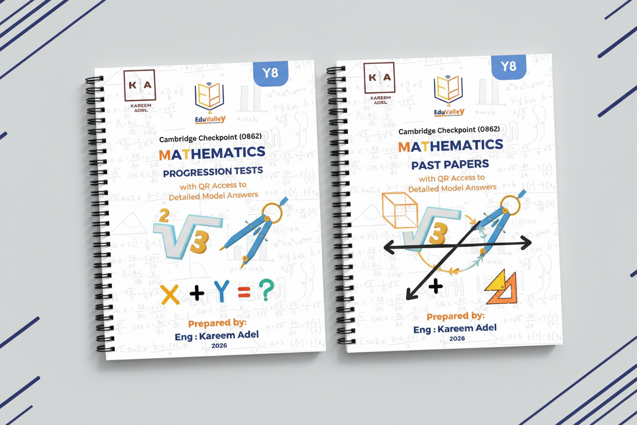 Year 8 Cambridge Mathematics Coil-Bound Books Mockup